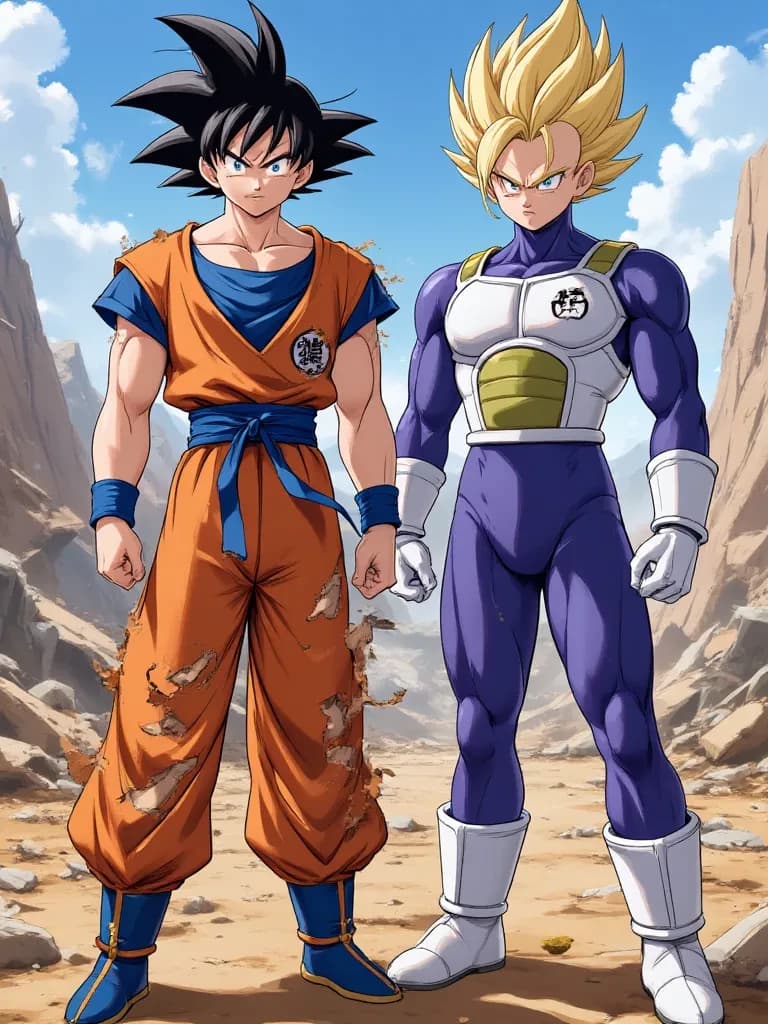 Goku & Vegeta - Saiyan Overlords thumbnail