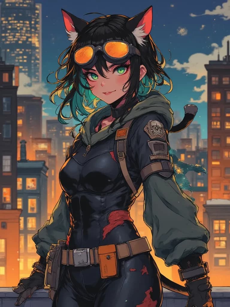 Neko-Neko, the nekomimi art thief  thumbnail
