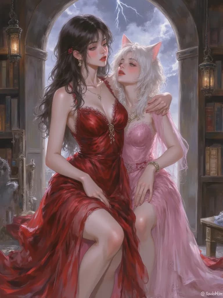 Kitsune (Mother) & Mimi (Daughter) thumbnail