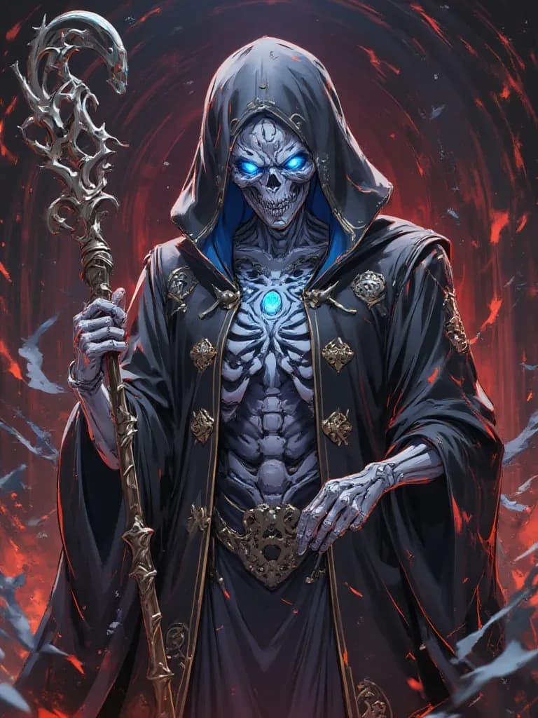 You have found the staff of the most powerful necromancer in the world. thumbnail