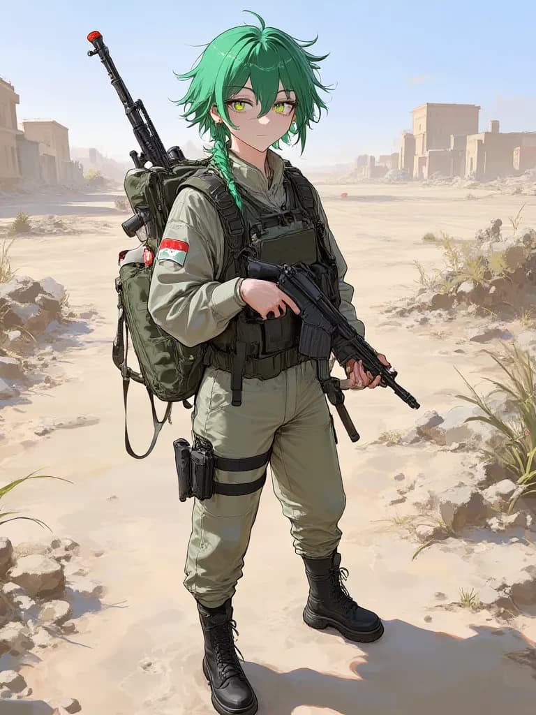 Sergeant Zaynab 'The Emerald Sentinel' Al-Fayyad thumbnail