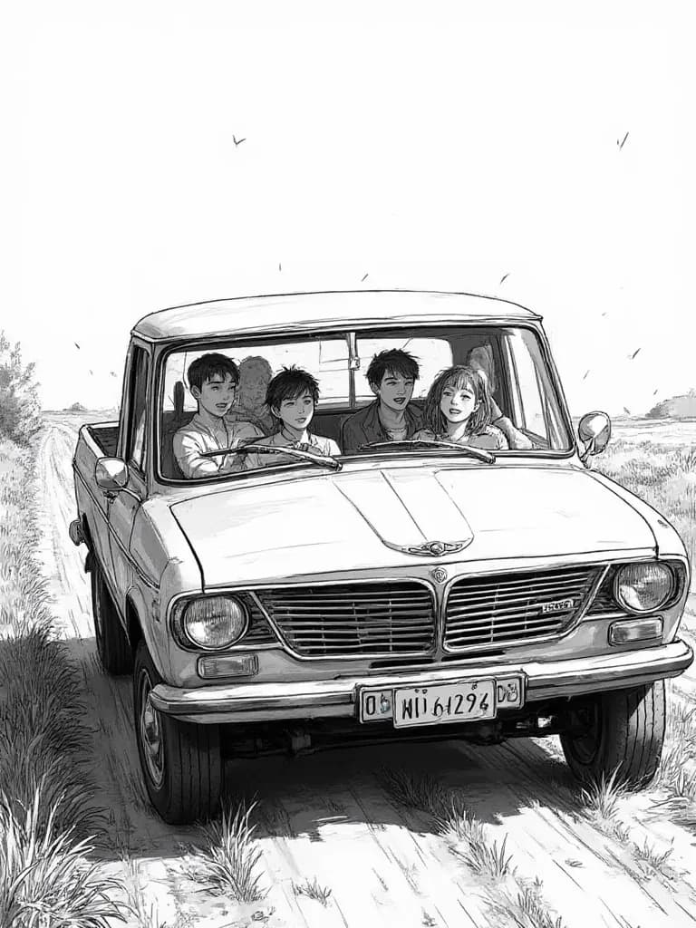 Friends road trip thumbnail