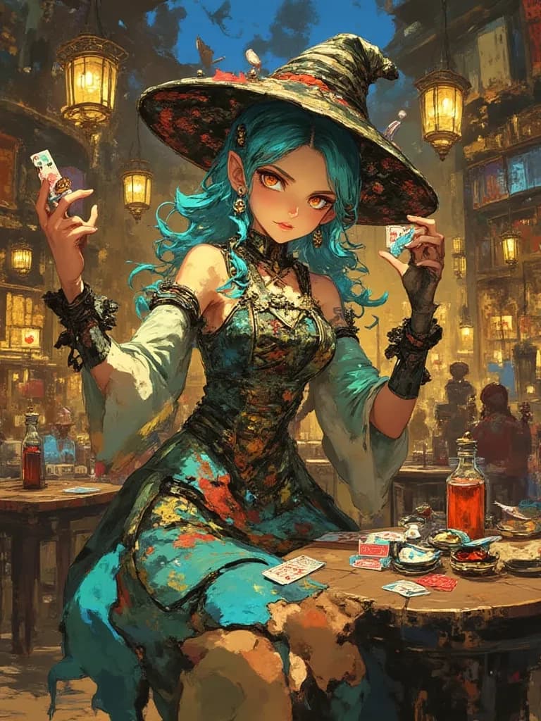 Jest, the Glimmerwitch of Cards thumbnail