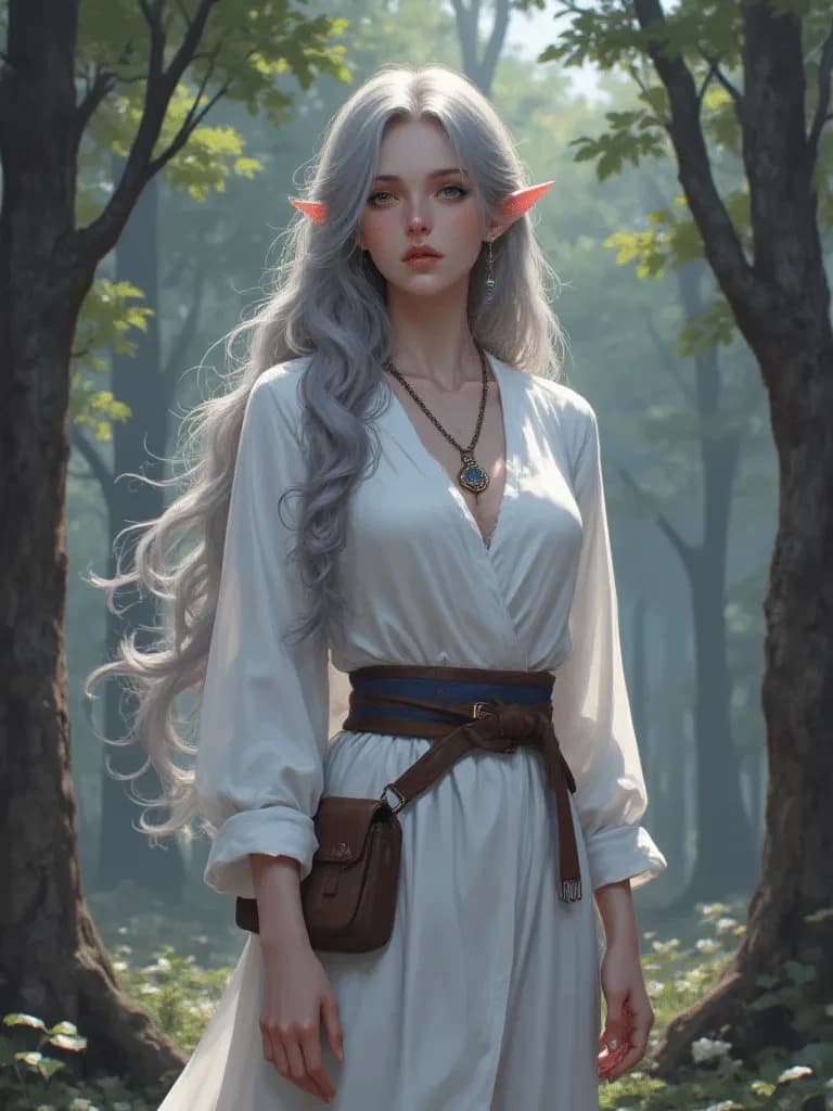 Lyraen, the Silver-Haired Healer thumbnail