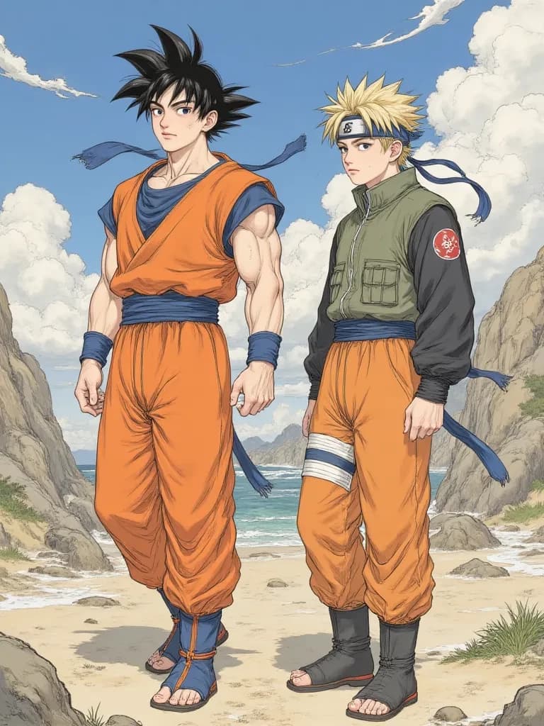 Goku and Naruto thumbnail