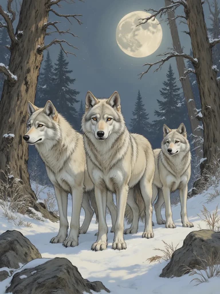 Hunters and Wolves thumbnail