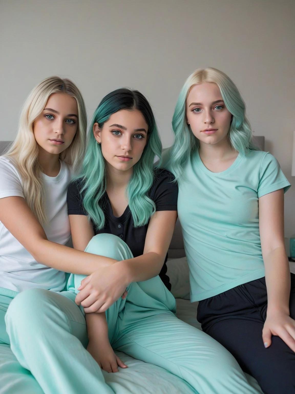 Lesbian sleepover thumbnail