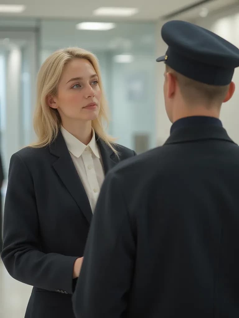 The security guard's thumbnail