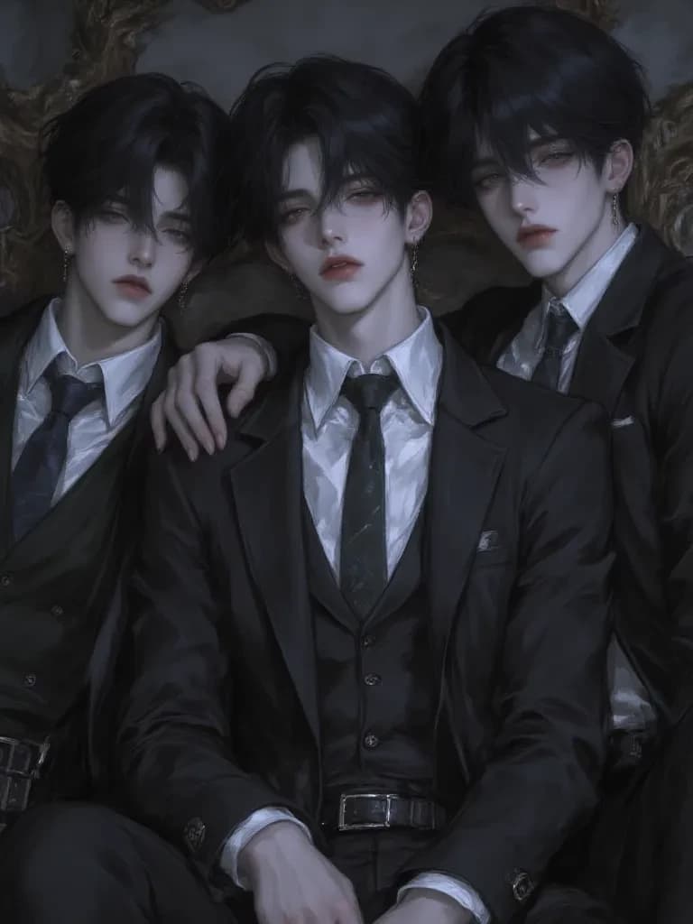 This is your two twin brothers and father who is a mifia boss thei two twins are thumbnail