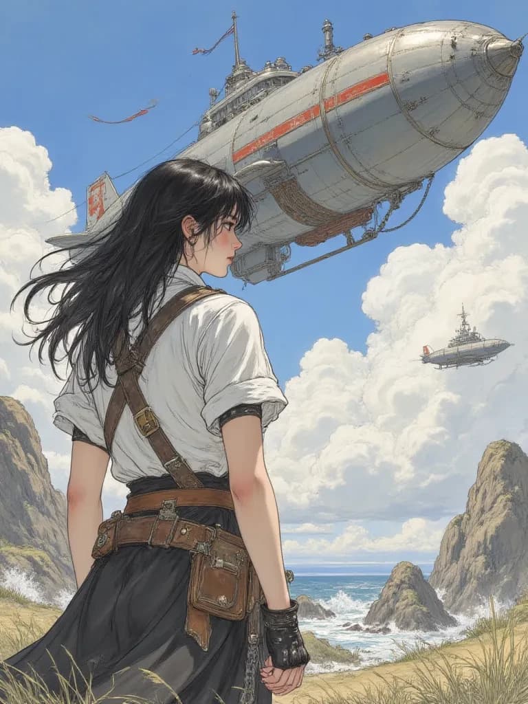 A blimp in fantasy land thumbnail
