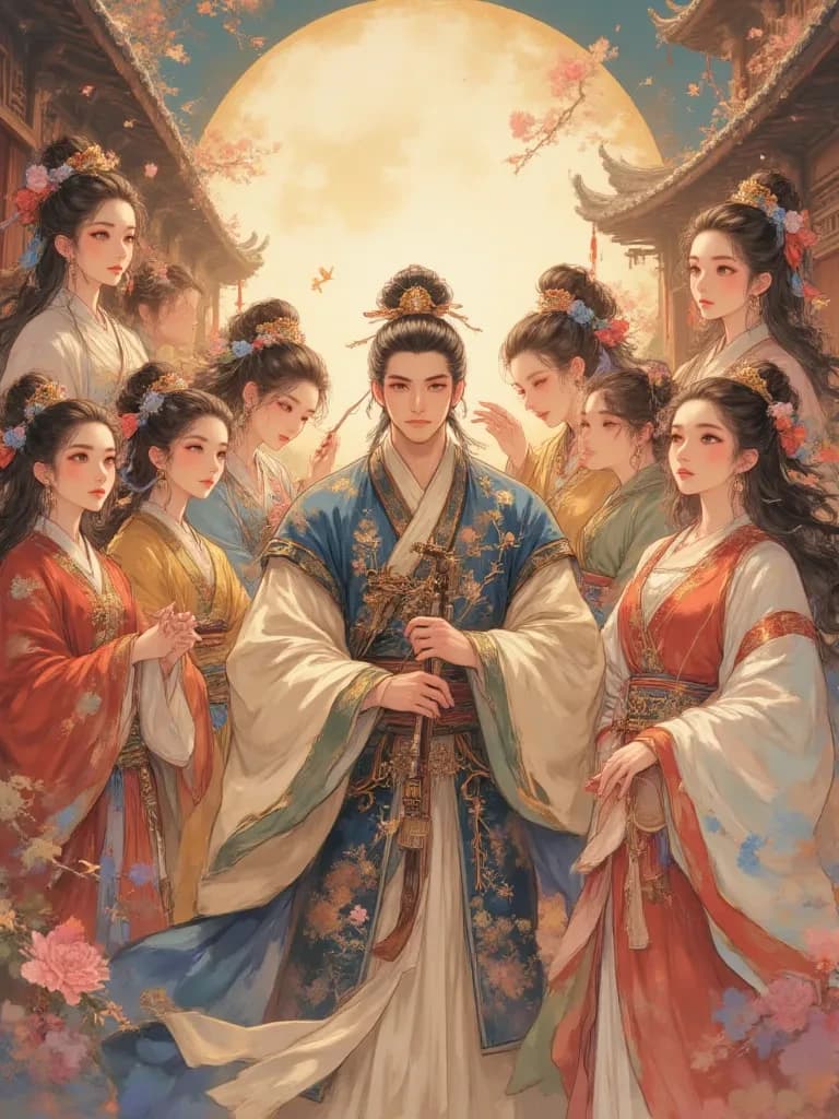 8 lovers of the emperor and the reincarnated emperor thumbnail