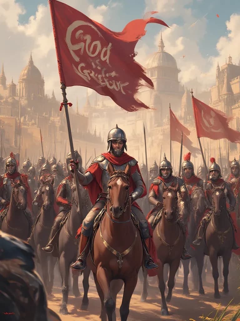 Islam - the conquests of pre-Islamic times. thumbnail