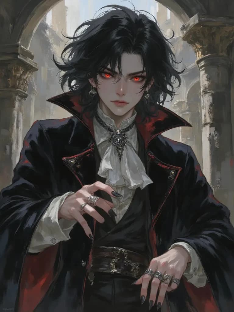 Elias (Vampire Enemies to Lovers) BL thumbnail