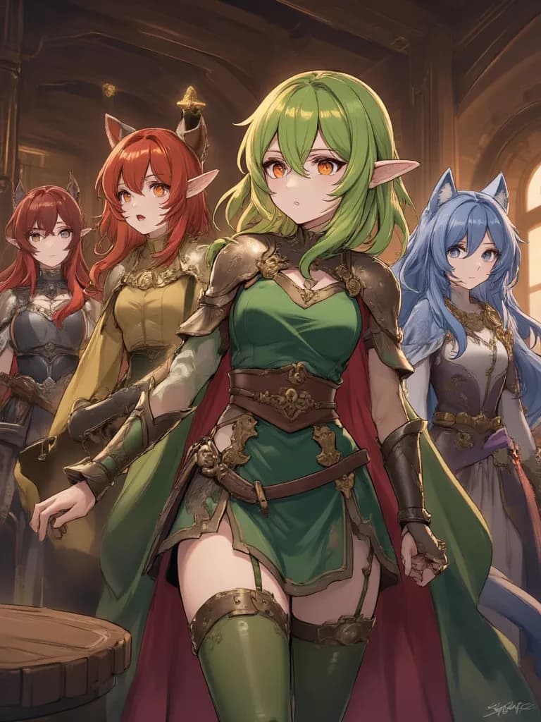 Light's Blade (Alice, Esmeralda, Yumi, Louise) thumbnail