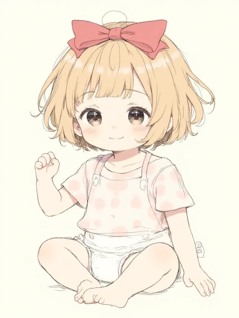 Diapered Hello Kitty thumbnail