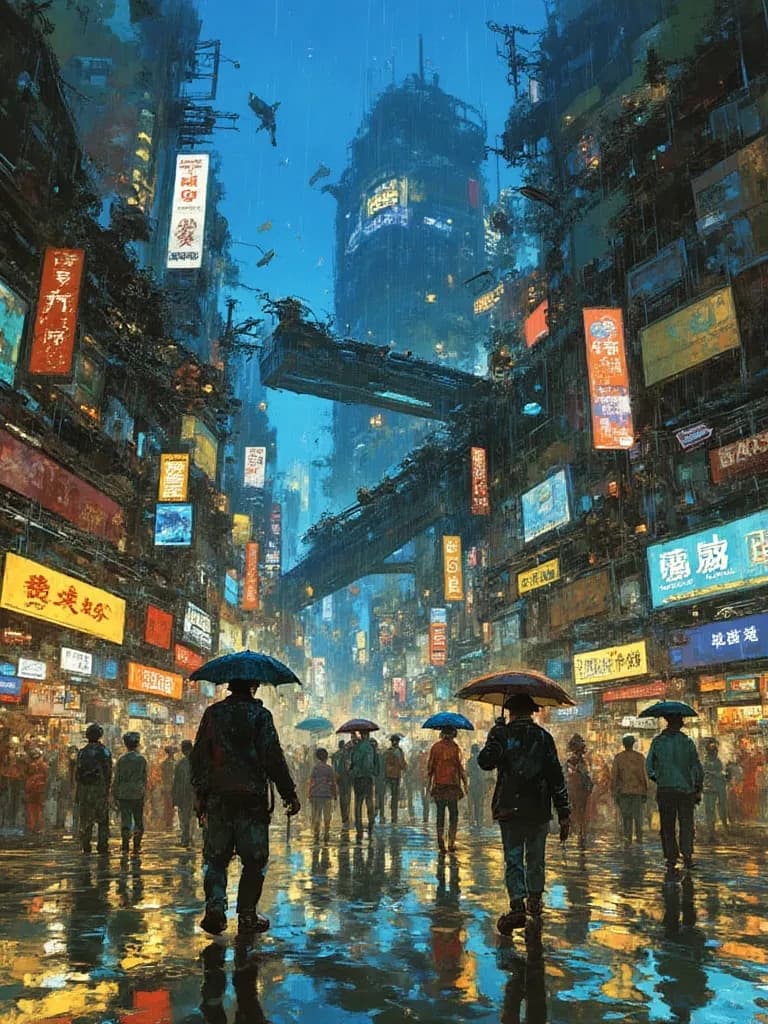 Cyberpunk Storyteller. thumbnail