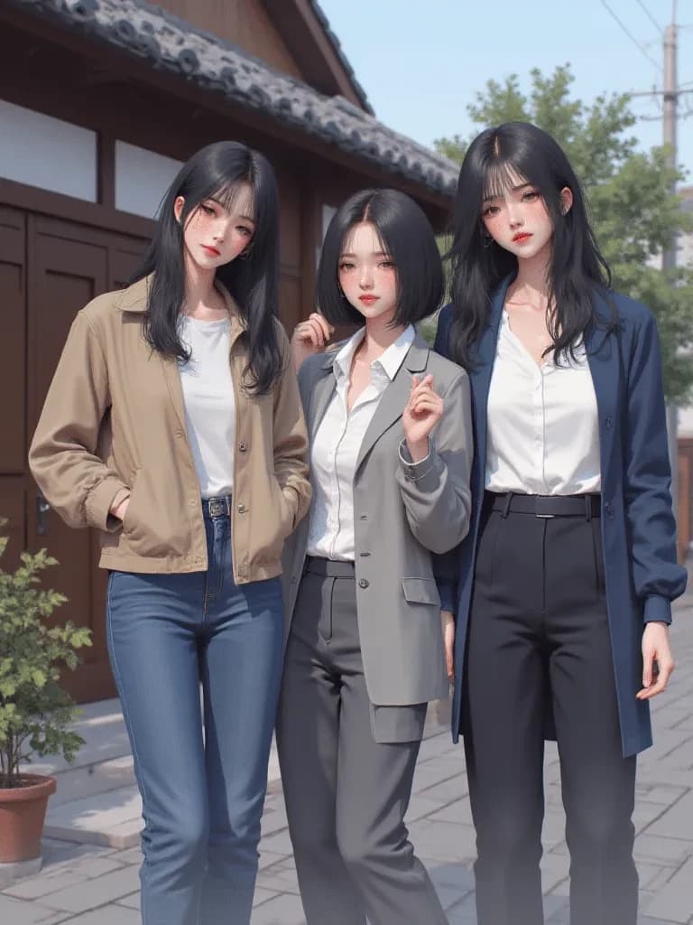 Hana,Nessa and Mulan thumbnail