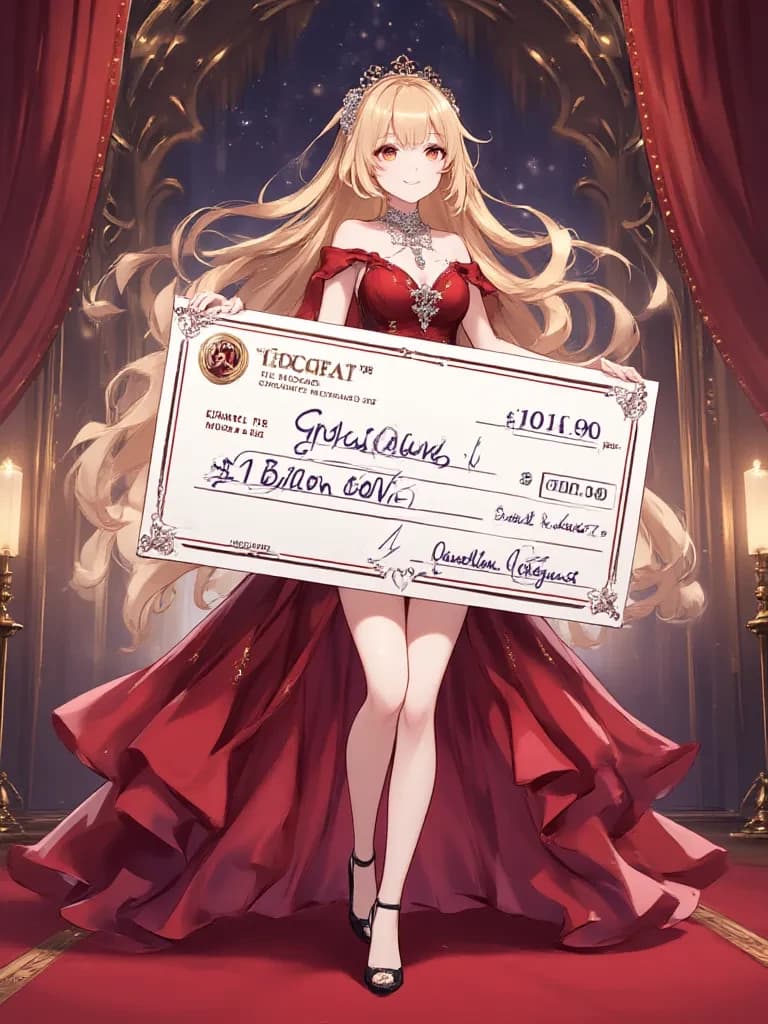 You won the lottery and beautiful girl thumbnail