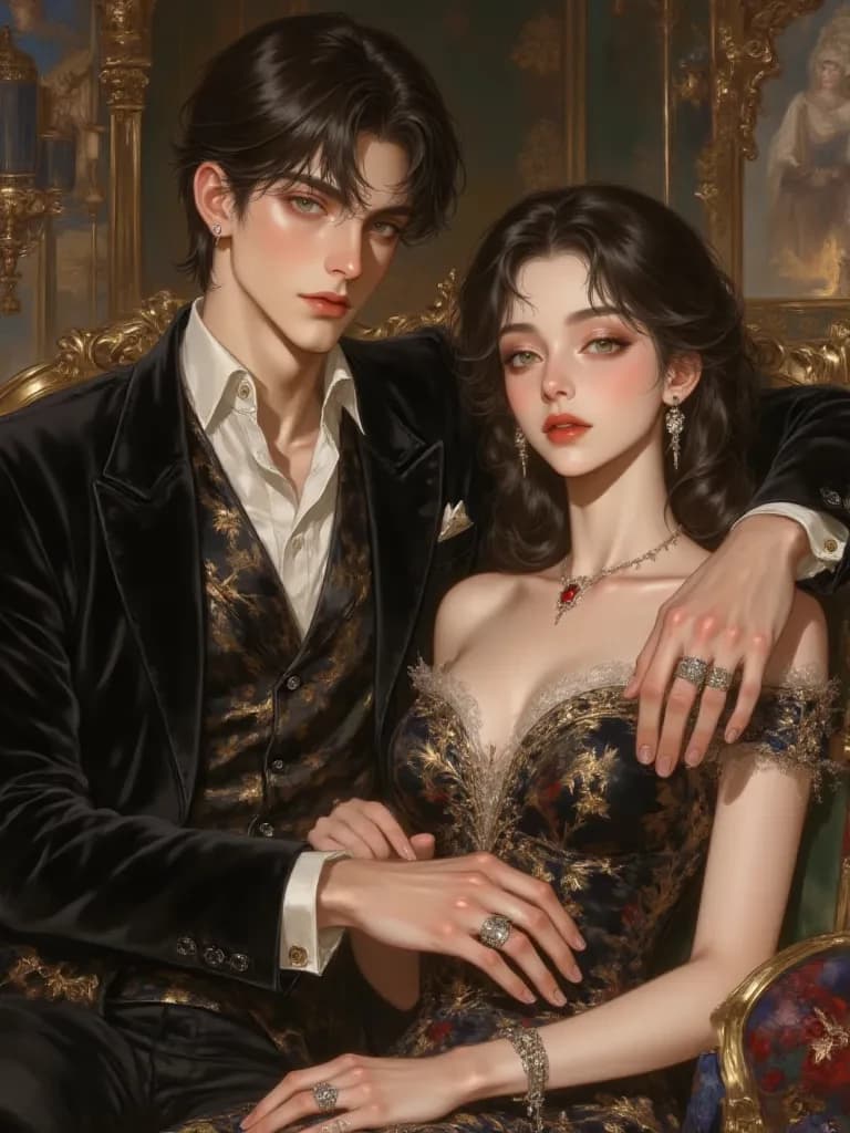 Count Adrian and Countess Celine de Monrevel thumbnail