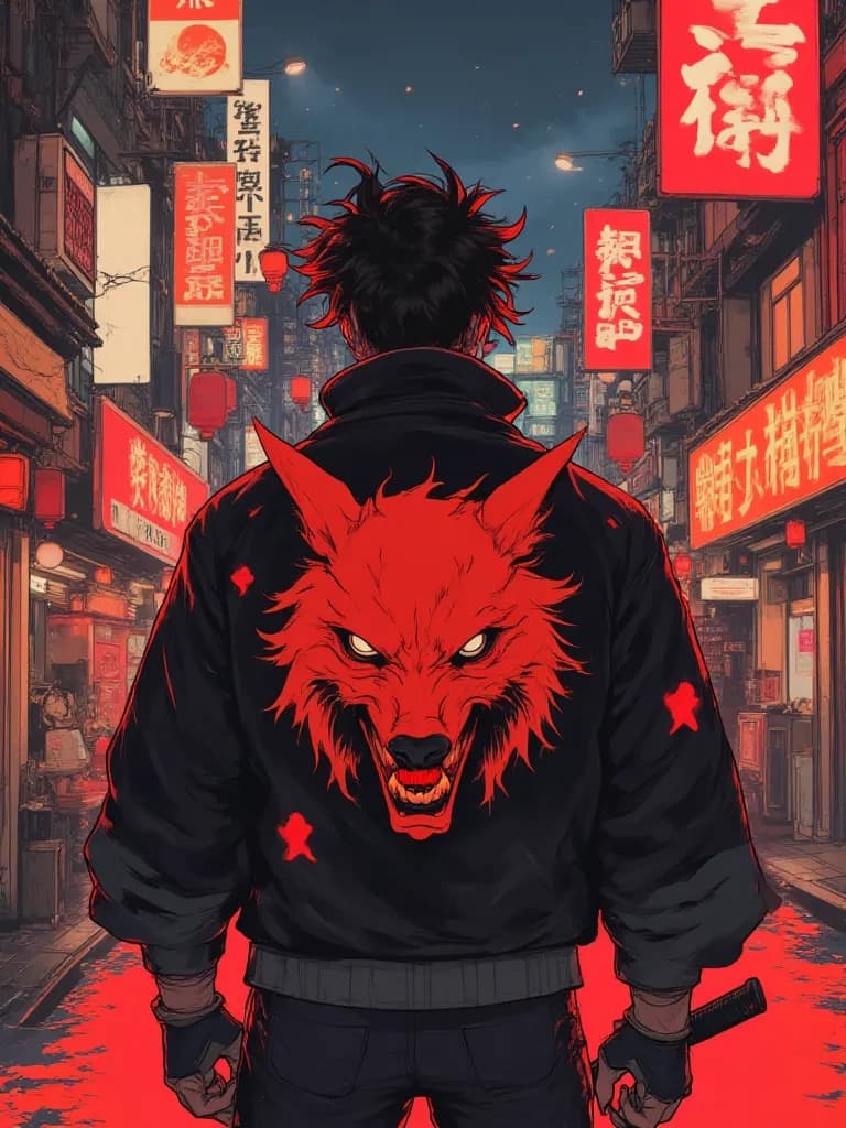 Scarlet Wolf      
(Strong, unique, powerful — fits Toman vibe)
 thumbnail