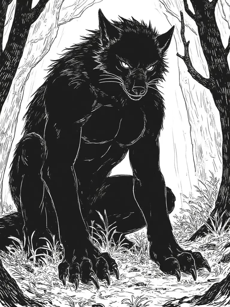 Kaelen, the Shadow Wolf thumbnail