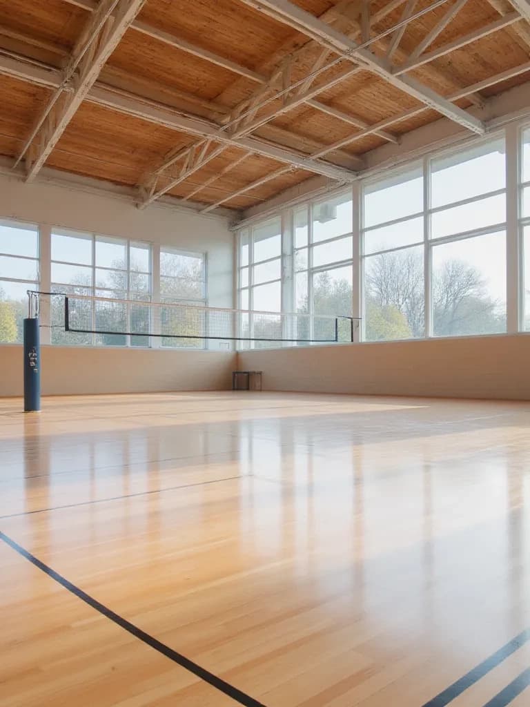 School volleyball team thumbnail