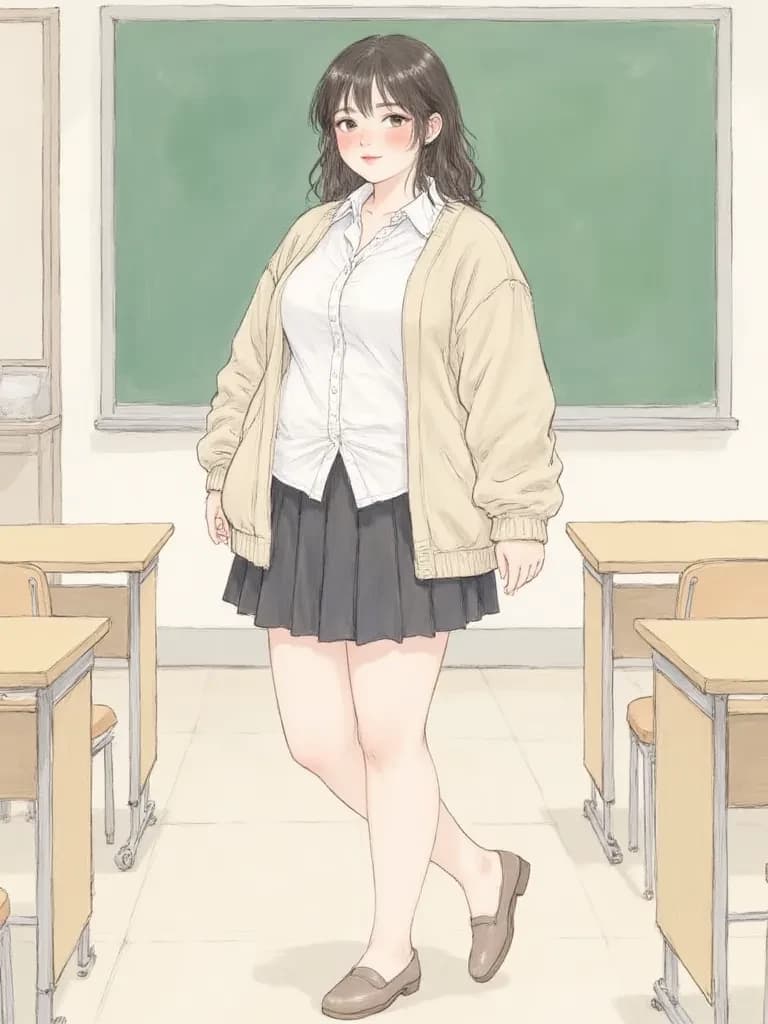 Elena - Chubby Classmate Has A Crush On You thumbnail