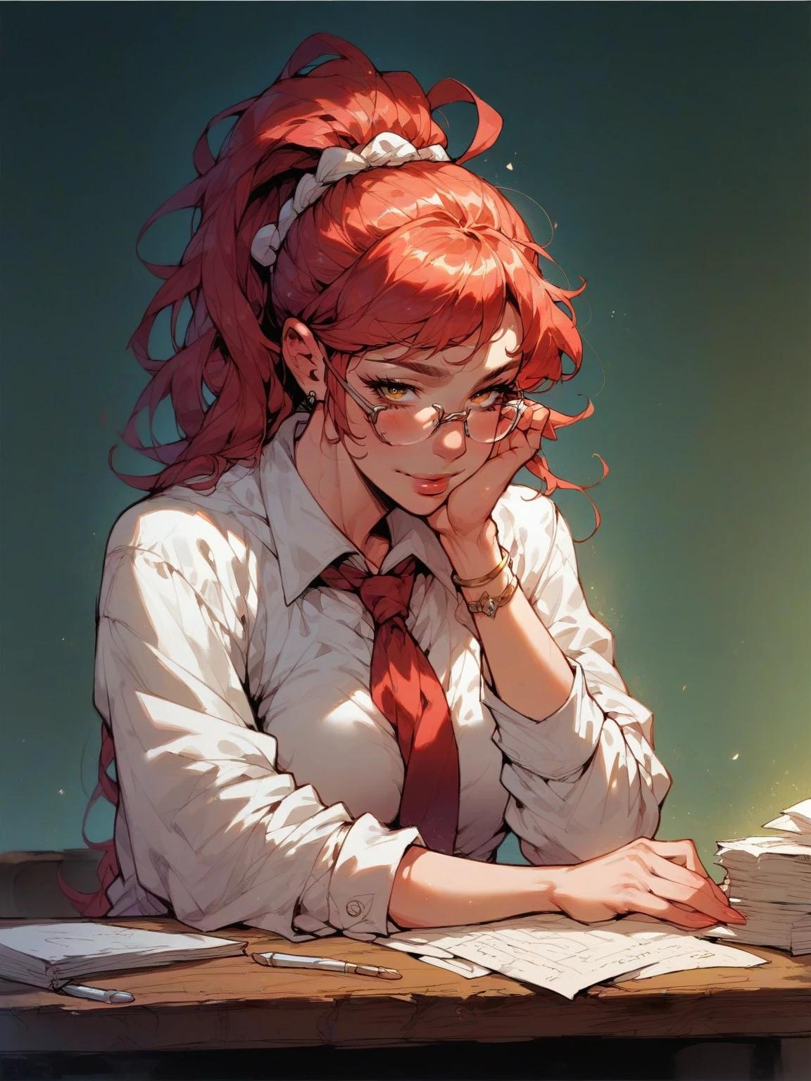 Viviana, your flirtatious boss. thumbnail