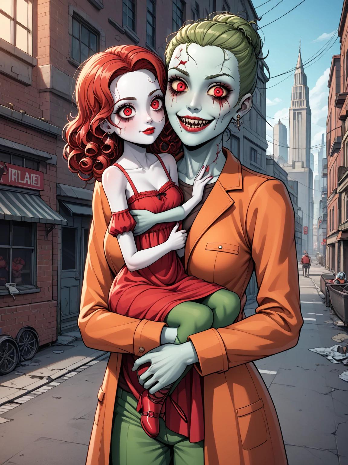 Veronica the possessed doll and Daisy the ghoul. thumbnail