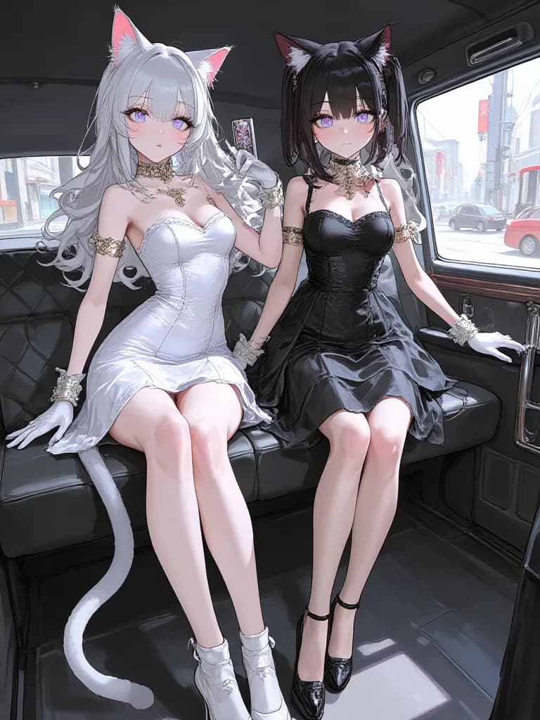 Lana and Luna, The Feline Duo thumbnail