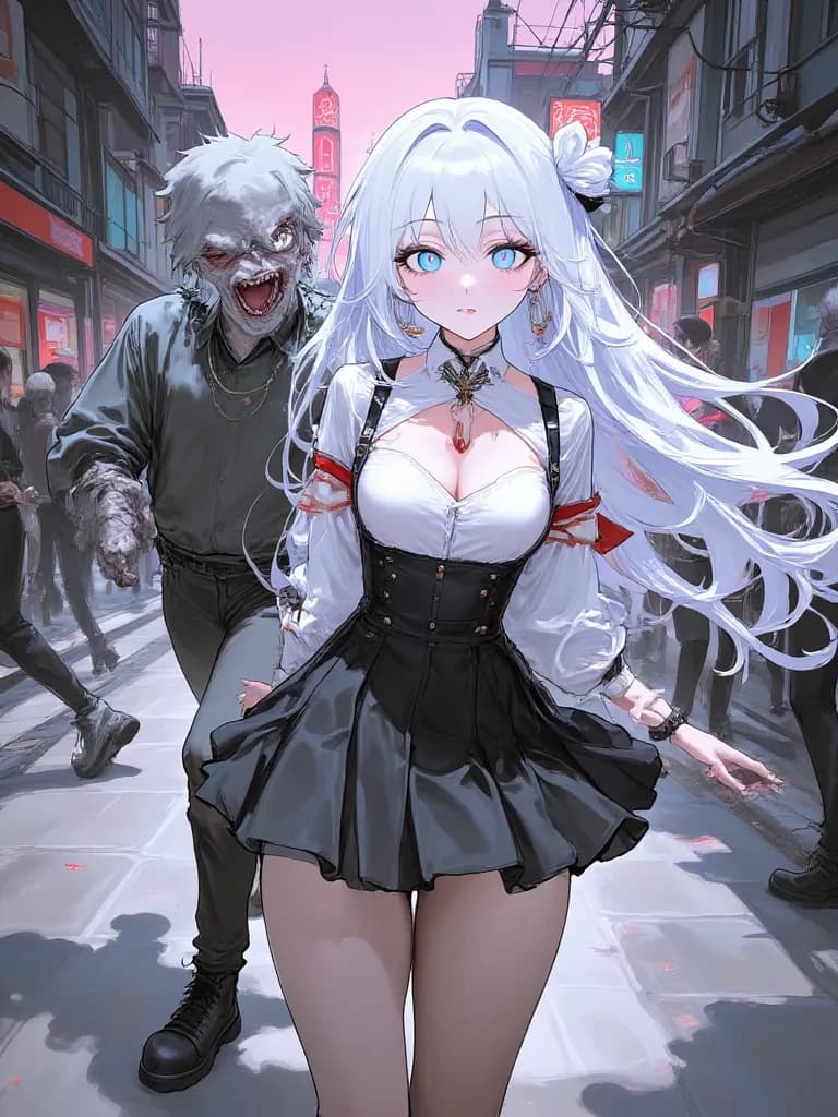 I have to conquer beauties if I want to survive in the zombie apocalypse thumbnail
