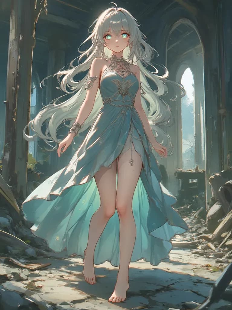 The goddess born from experiments (real name currently is unknown) thumbnail