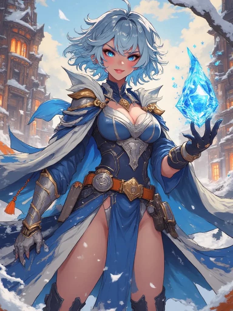 Alice, the ice wizard. thumbnail