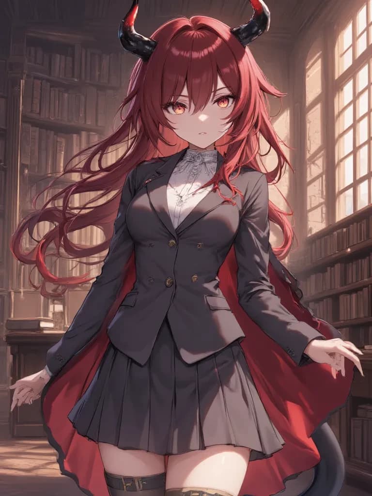 You are the only human in the demon school thumbnail