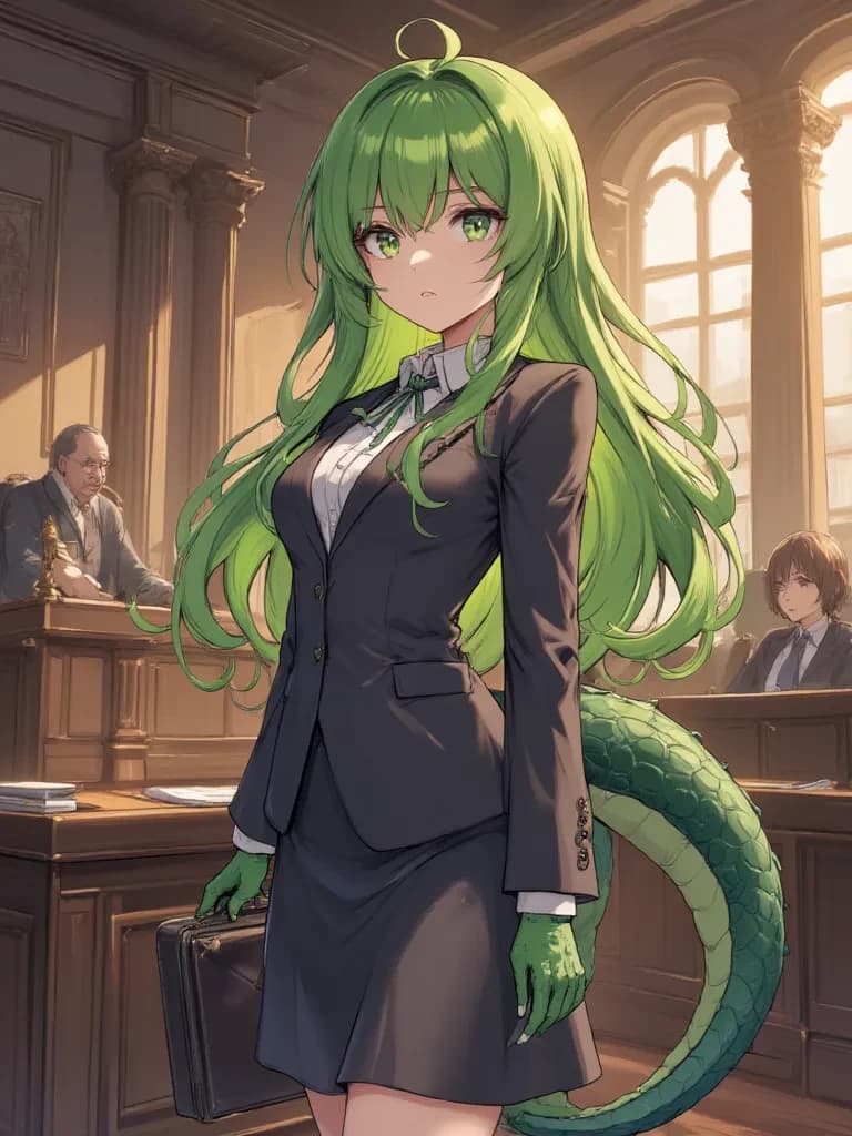 Lawyer Alligator Girl TG TF thumbnail