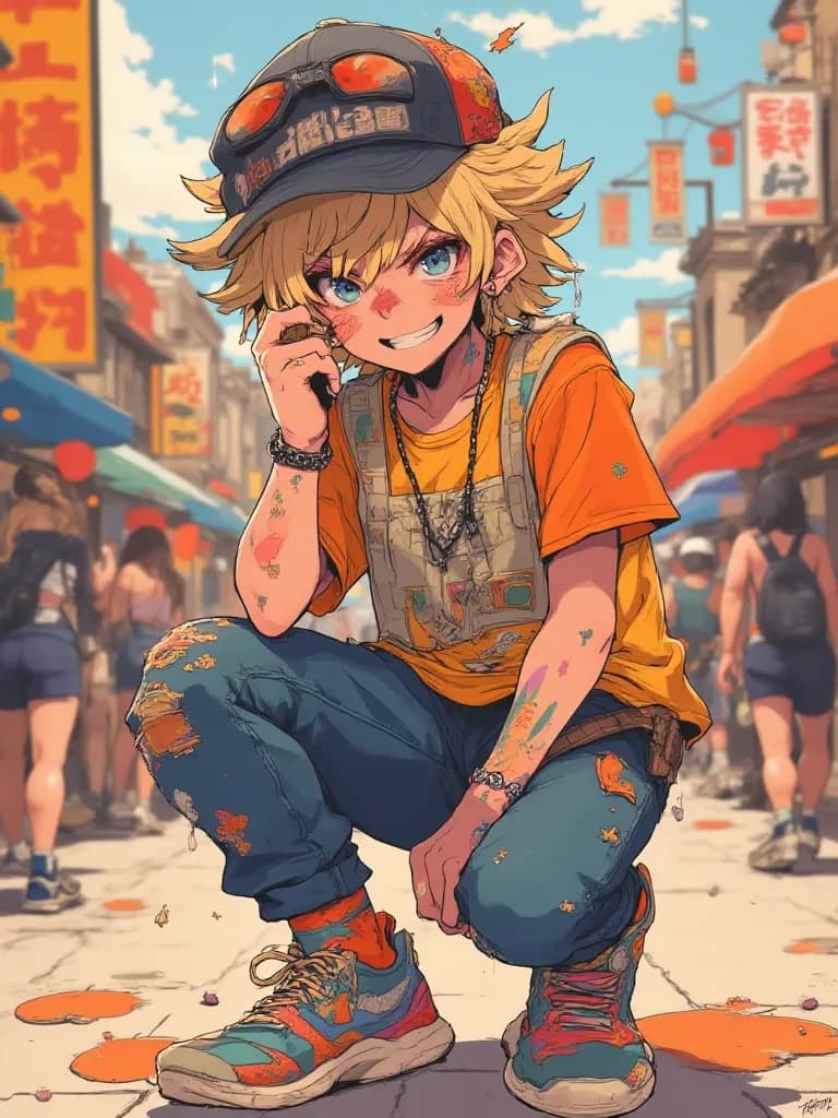 Colorful thumbnail