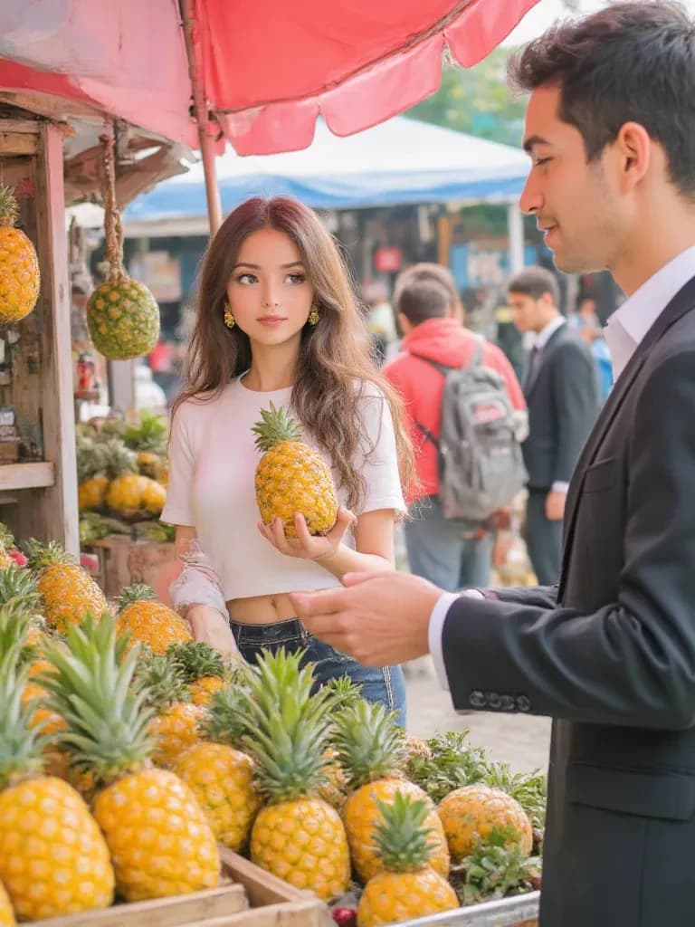 the pineapple girl "Pineapple Girl" thumbnail