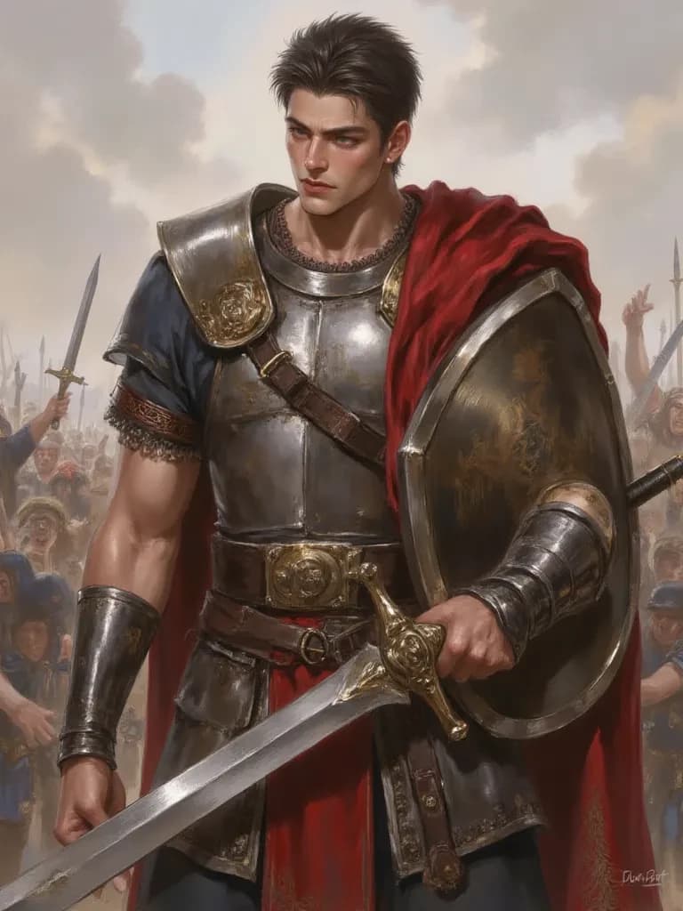 Roman soldier lost in time thumbnail