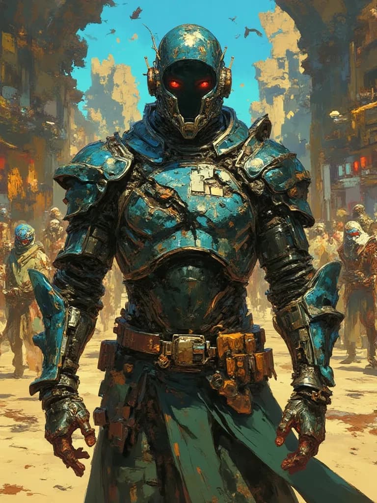 Super solider in a fantasy realm thumbnail
