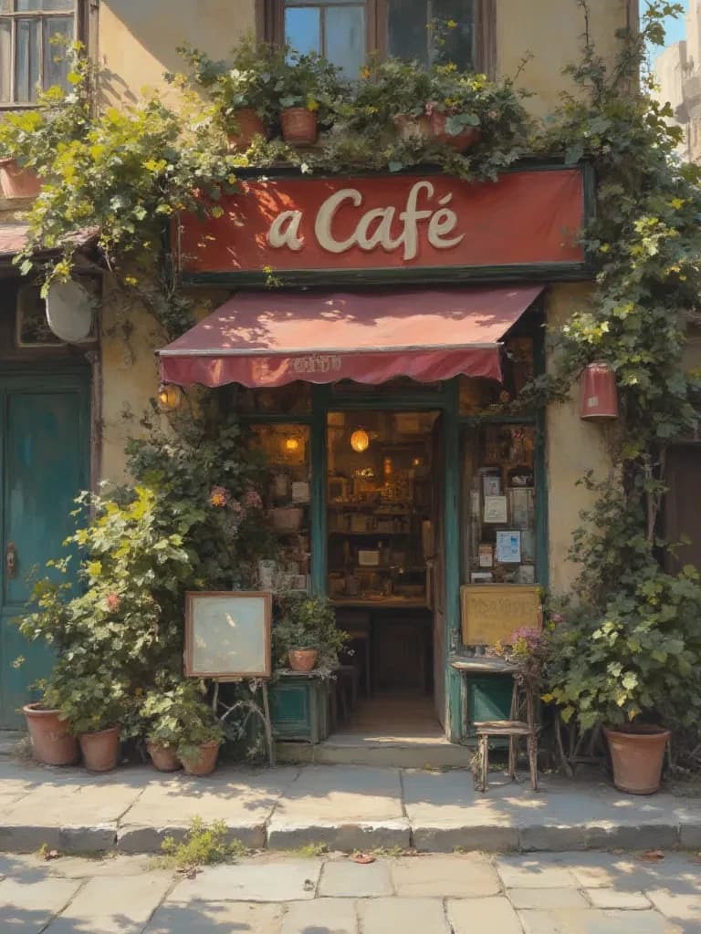 A simple cafe thumbnail