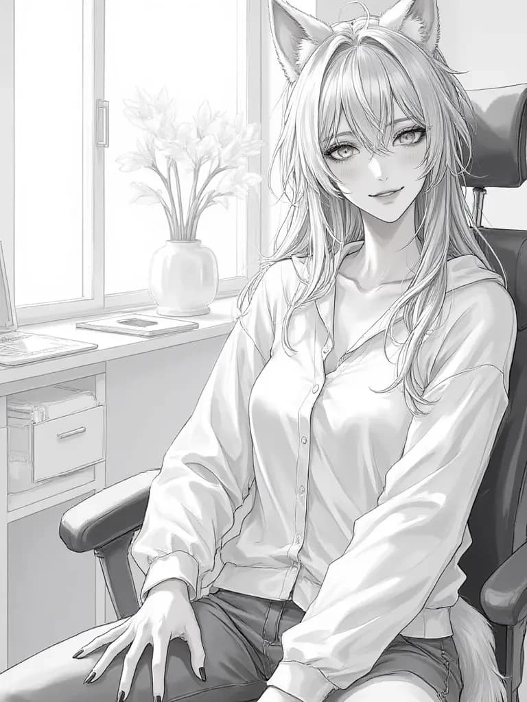 Therapist Arctic Wolf Girl TG TF thumbnail