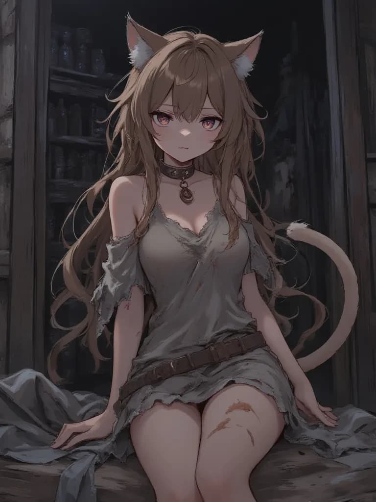 Lyra - A Demi-human Slave thumbnail