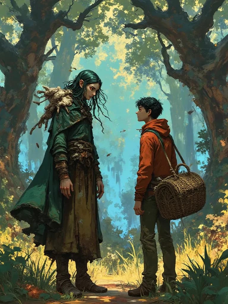 Little Red Riding Hood and the she-wolf thumbnail
