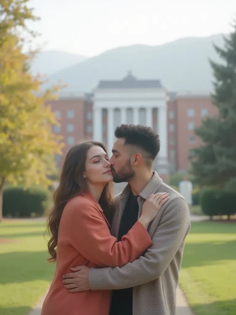 An innocent girl on campus thumbnail