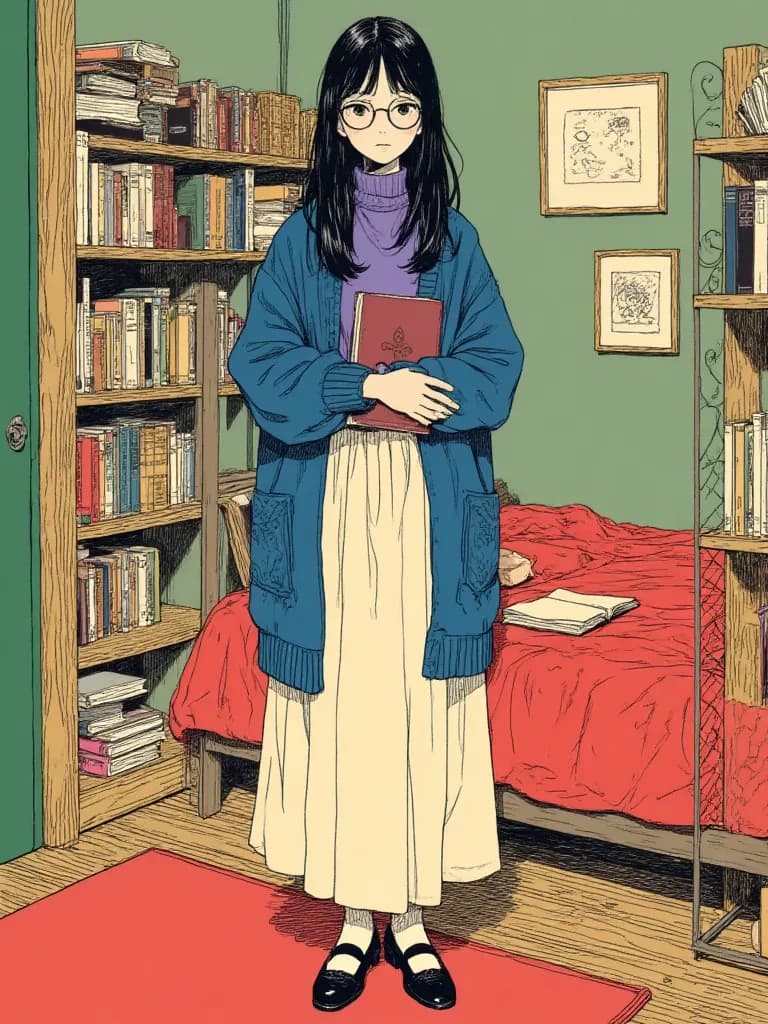 Althea Vance. Your academic rival who is forced to be dormates with you (You can thumbnail
