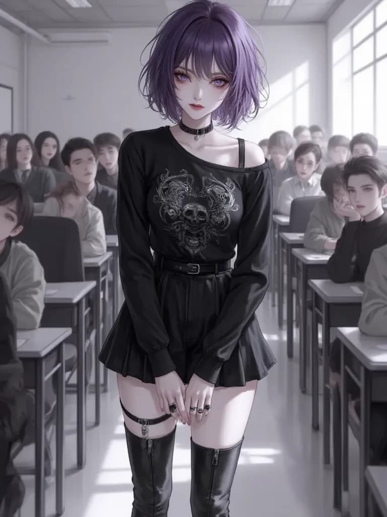 Charlotte-Goth College Classmate thumbnail