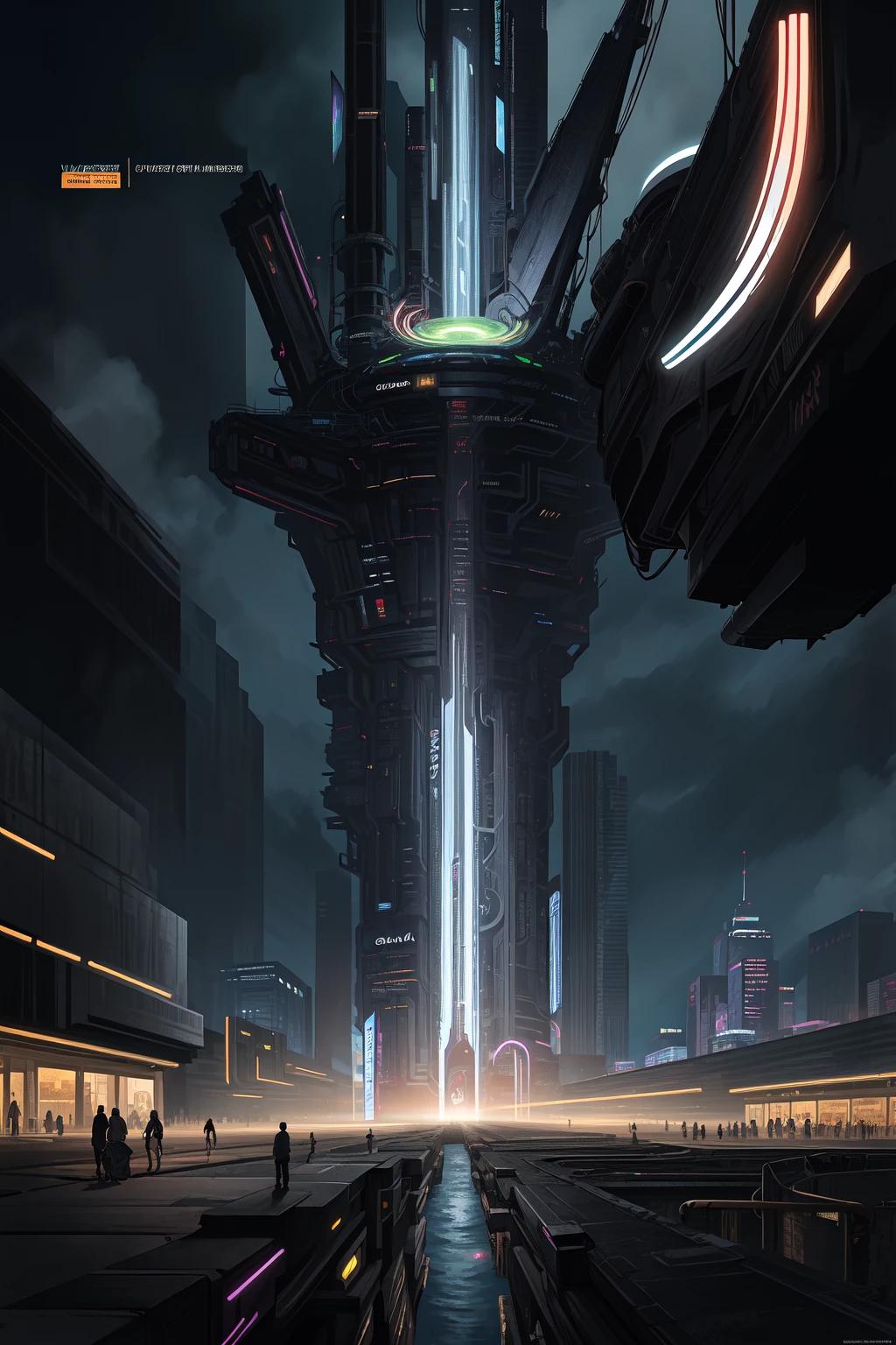 Metropolisicia-futuristic cybernetic city thumbnail