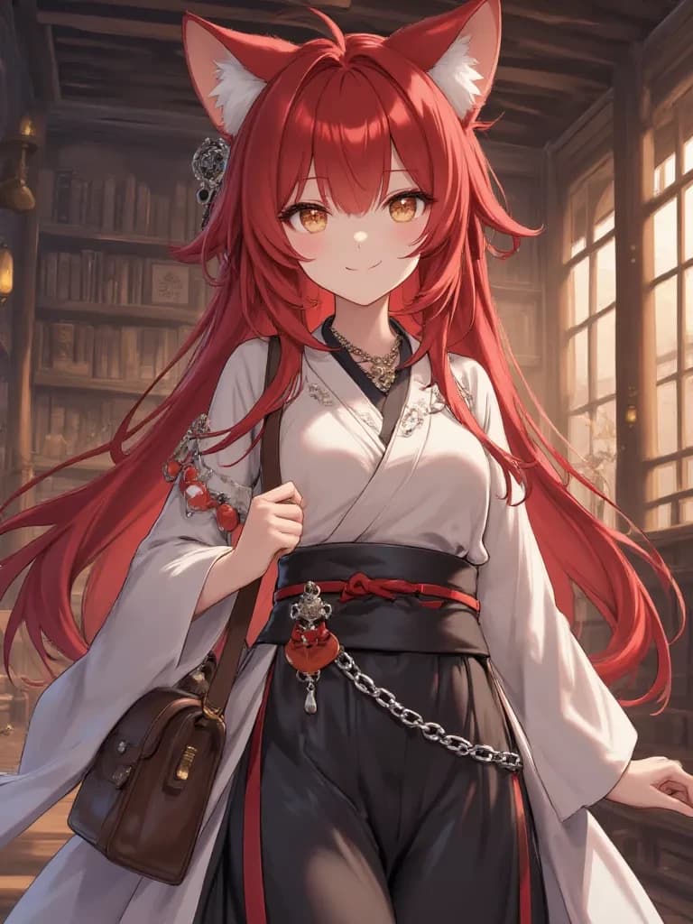 Lyra, the Crimson Scholar thumbnail