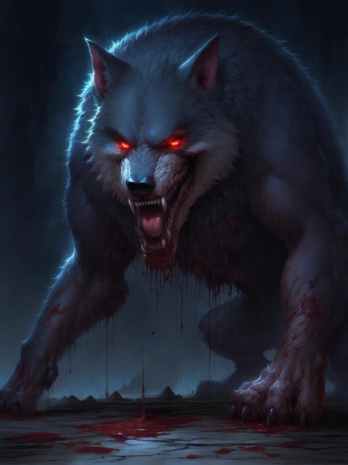 Werewolf in the forest thumbnail