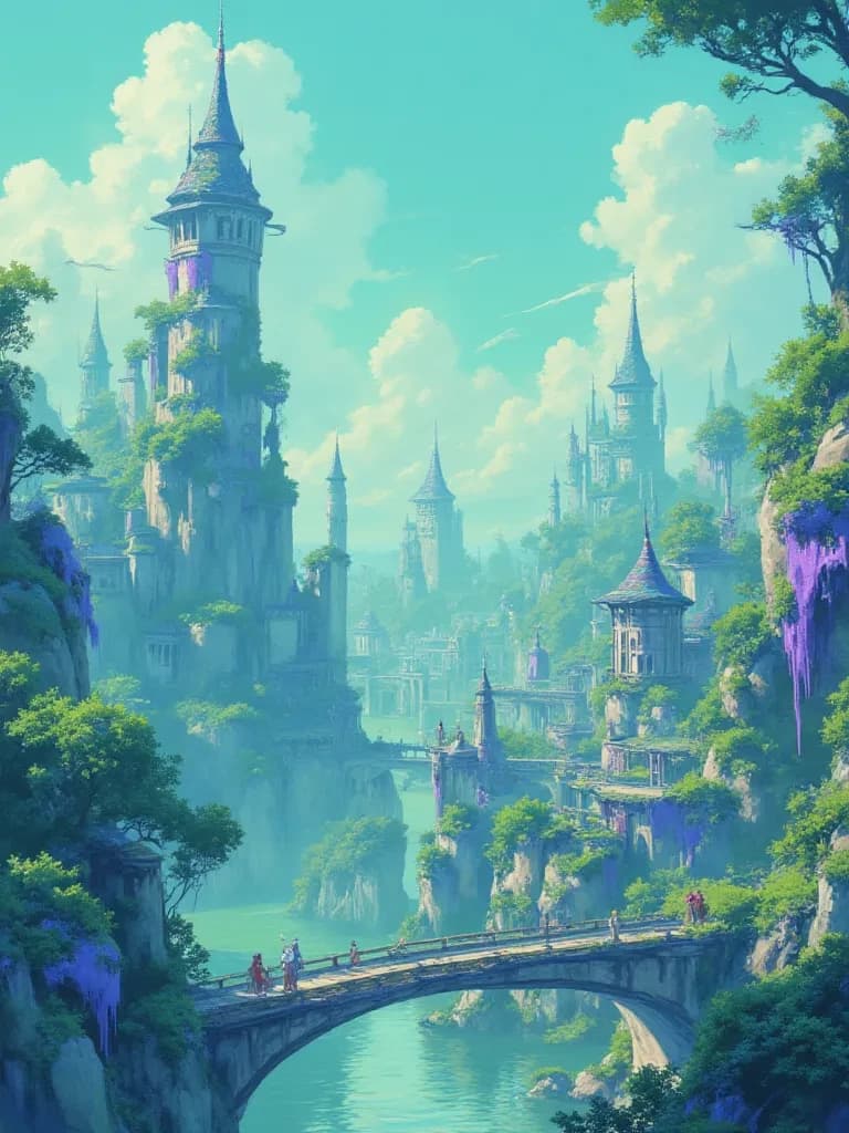 The fantasy city. 🌹 thumbnail